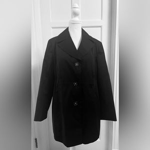 Anne Klein unlined pea coat/ trench coat